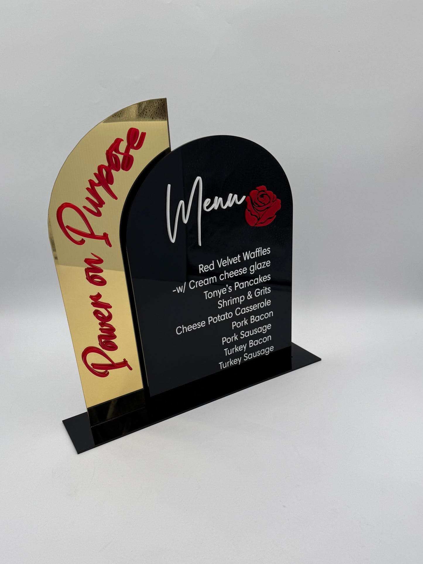 Signature Drinks Menu - 2 layers