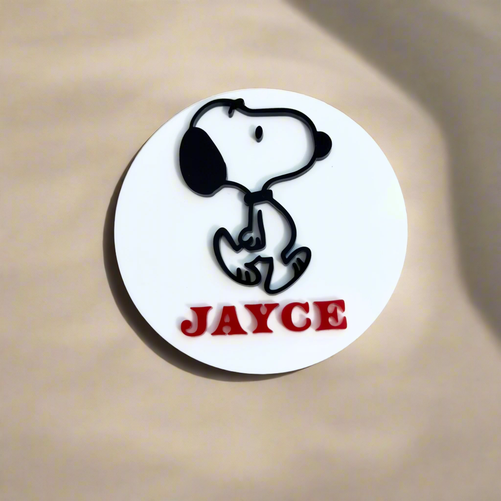 Custom character bogg tag
