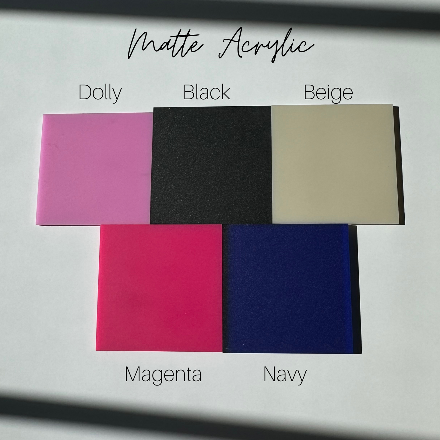 Round Flake Drink Tags