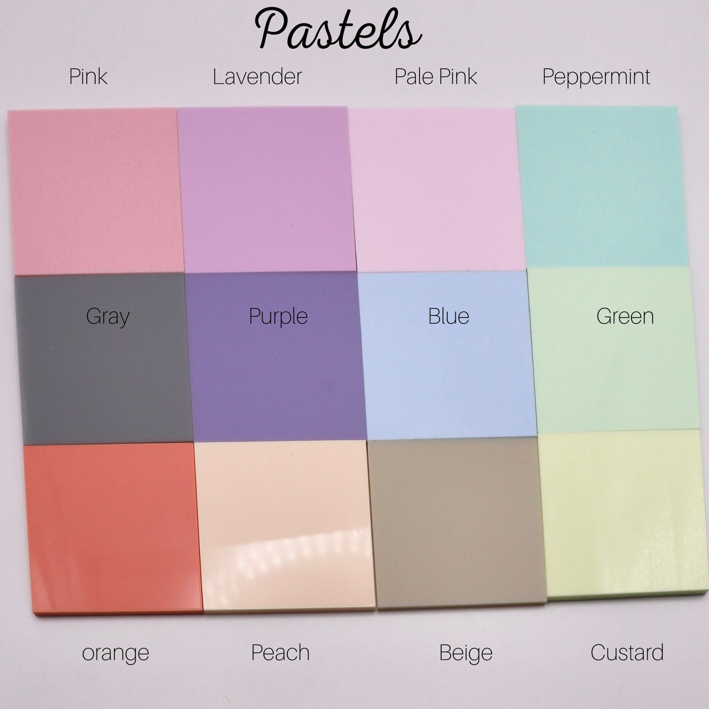 Set of 20 Daisy Drink Tags in Minimalist Pastel Colors