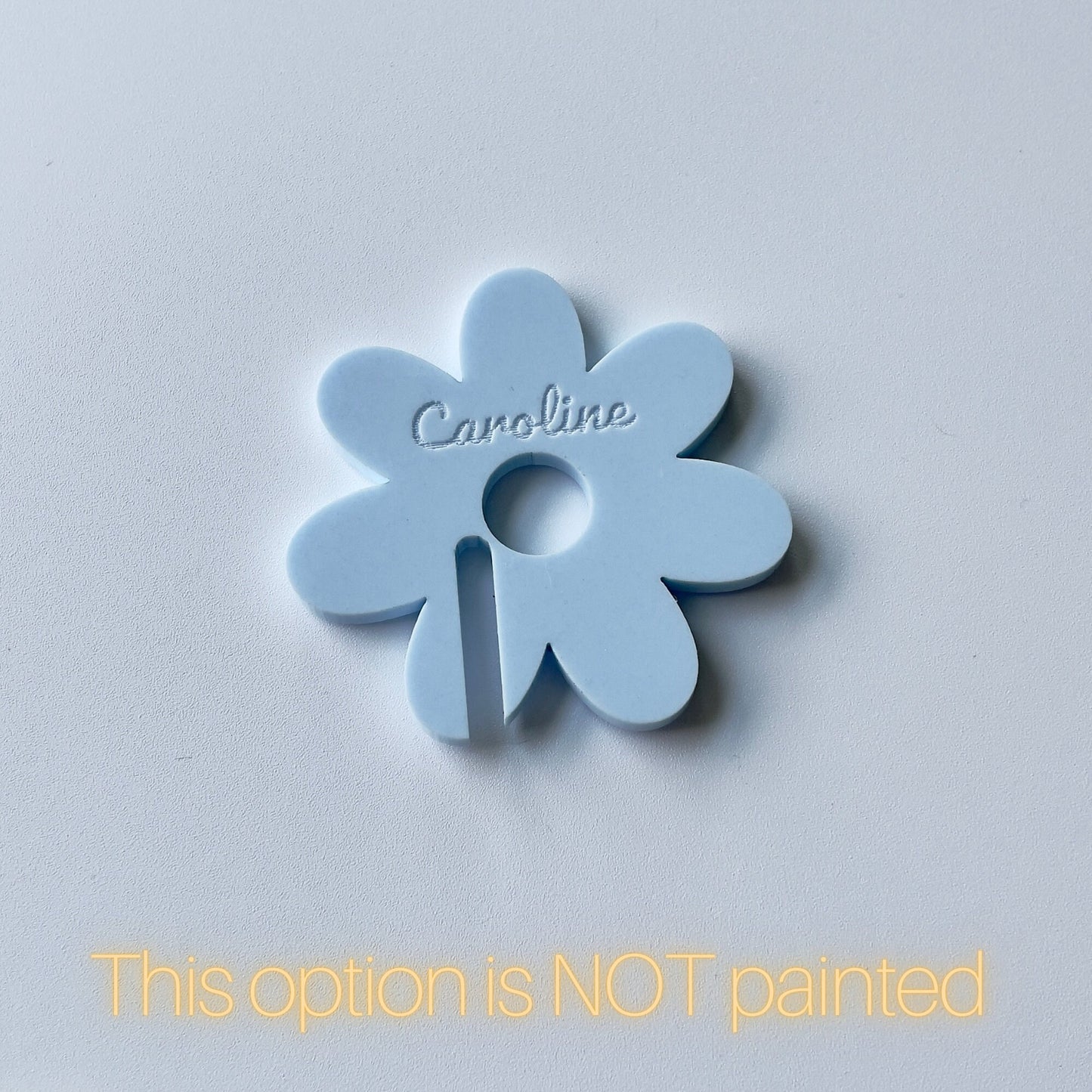 Set of 20 Daisy Drink Tags in Minimalist Pastel Colors