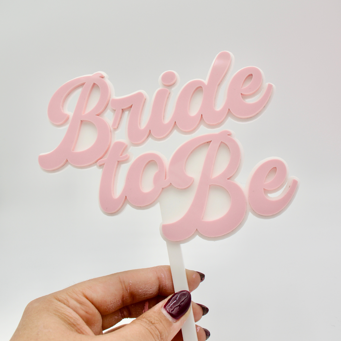 Western Chic Bride to Be Cake Topper