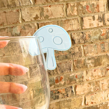 Mushroom Drink Tags-Set of 12