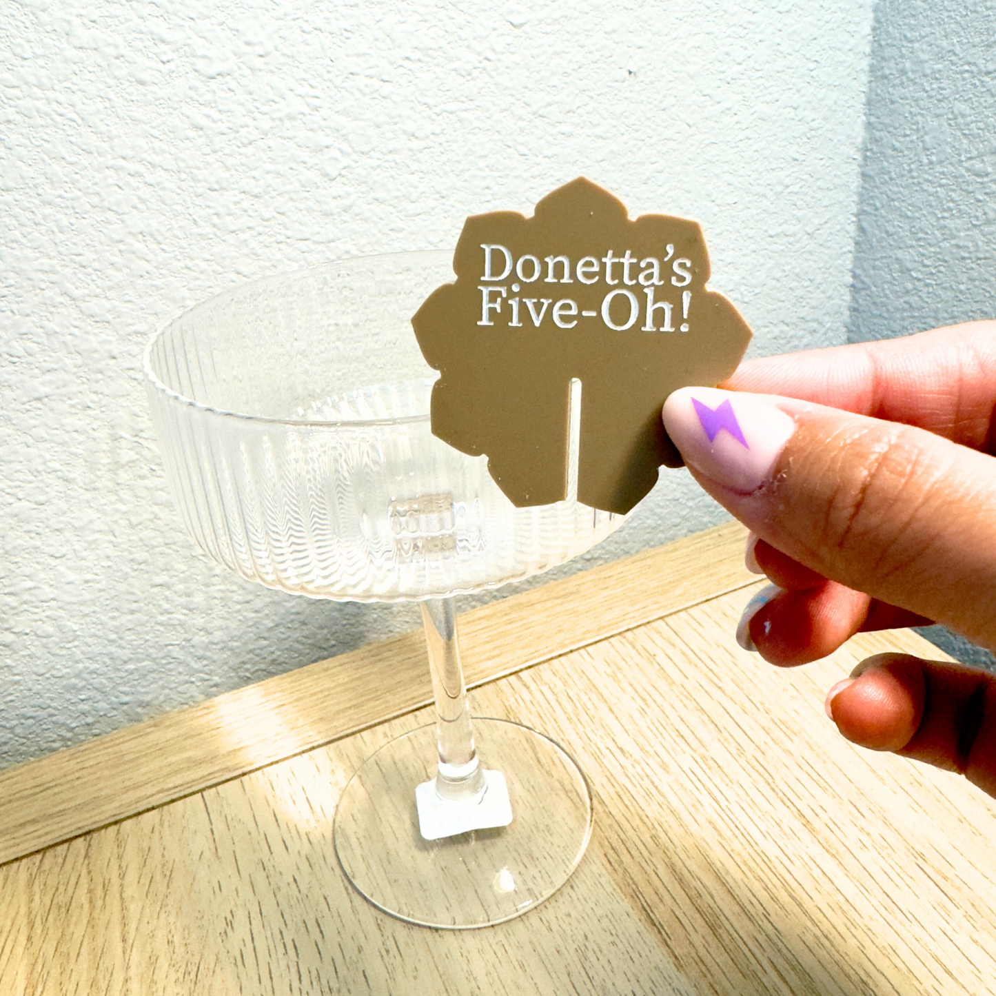 Custom Drink Tags Set of 25