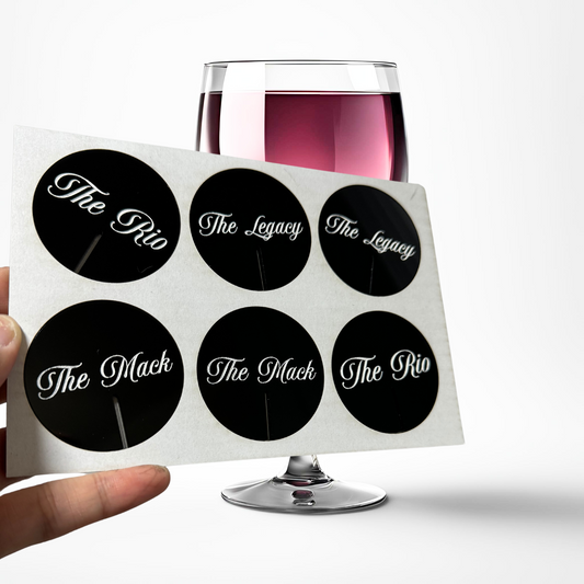 Round Drink Tags- Set of 25