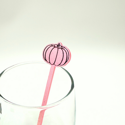 SHIMMERY PUMPKIN STIRRER