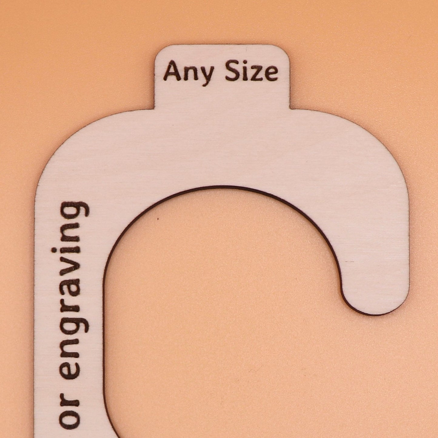 Wooden Closet Divider. Let’s Create Your Personalized Hanging Size Markers.