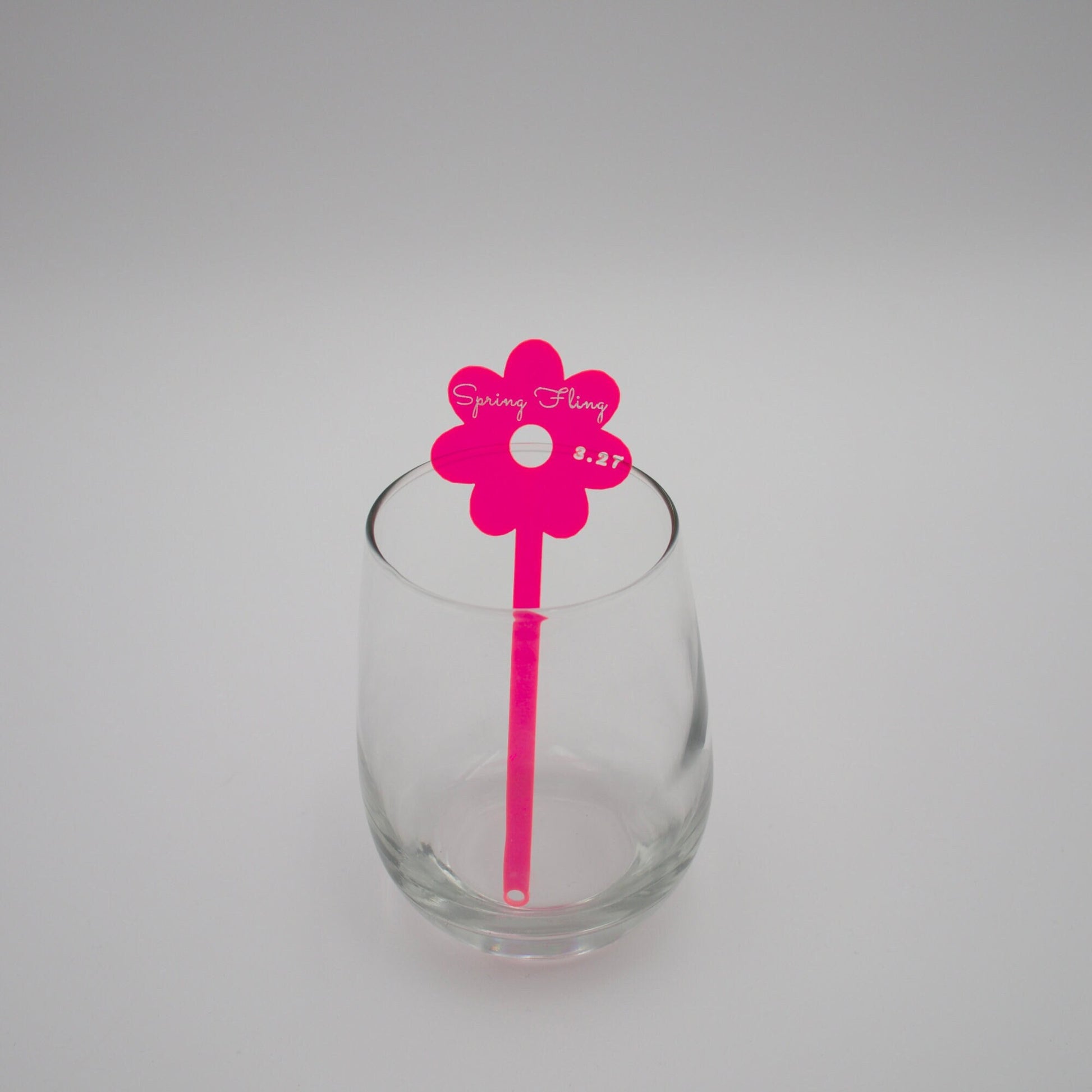 Set of 12 Daisy Drink Stirrers