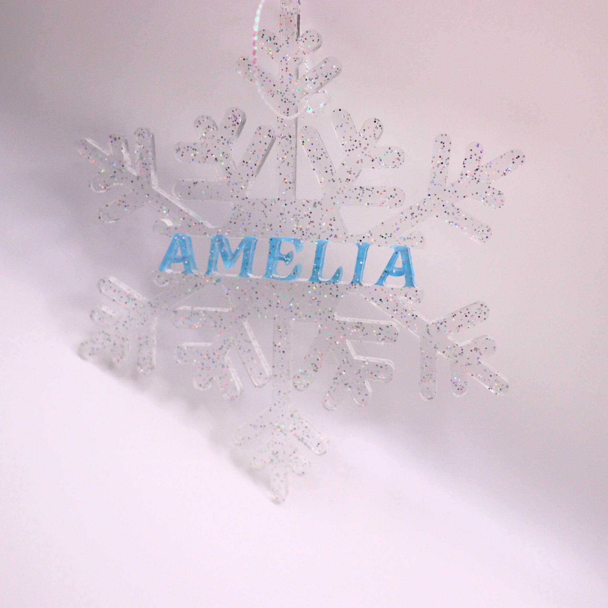 Snowflake Ornament Personalized