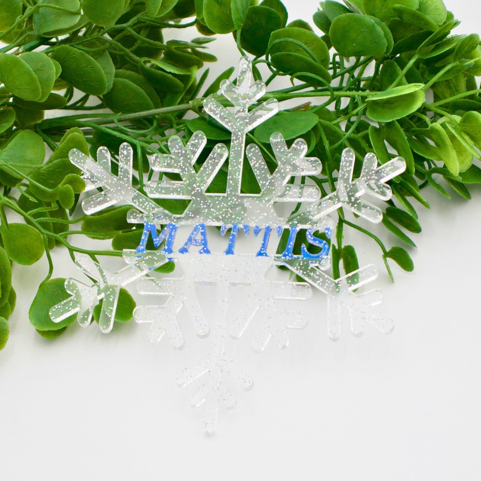 Snowflake Ornament Personalized