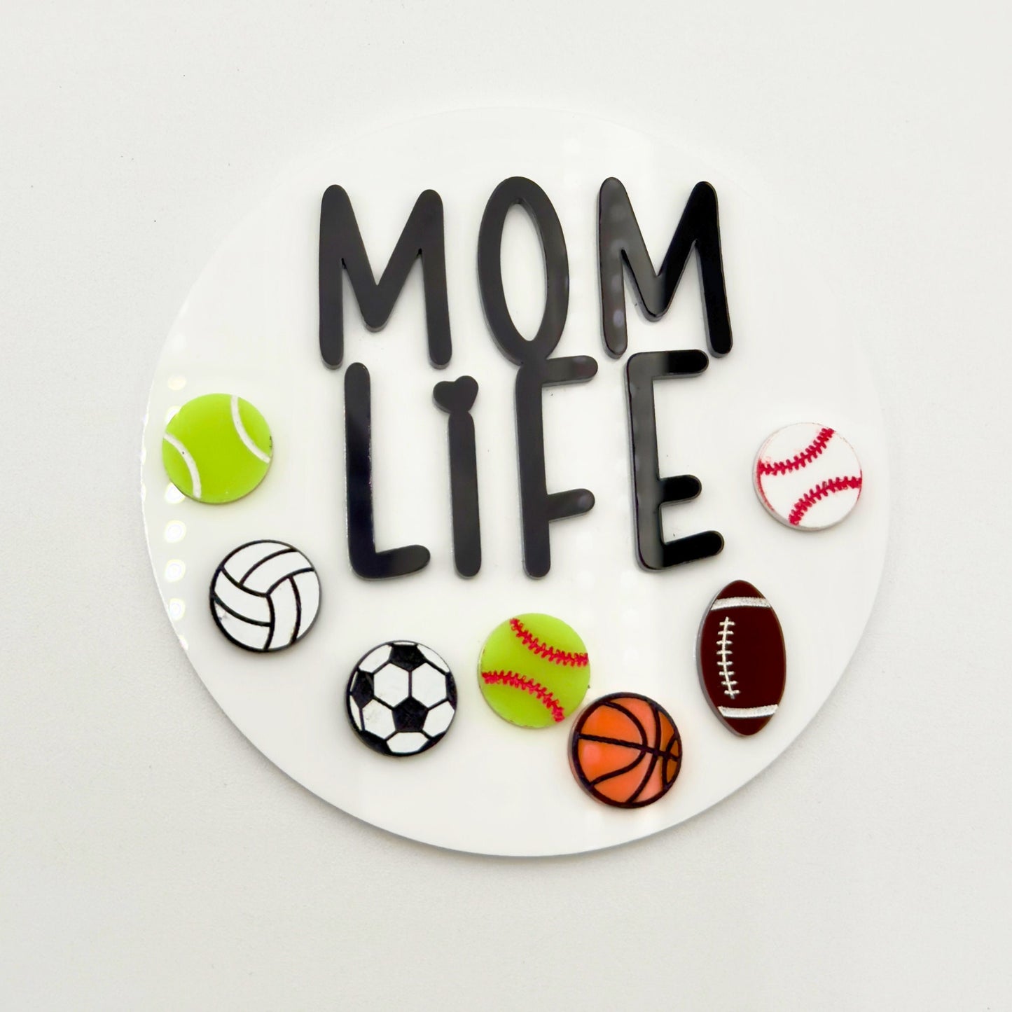 Sports Mom Bogg Tag - Select Which Sports! Mom Life Bogg Bag Accessory For The Trendy Busy Mama, Perfect DIY Mom Gift